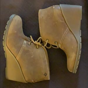 Sperry wedge ankle boots
